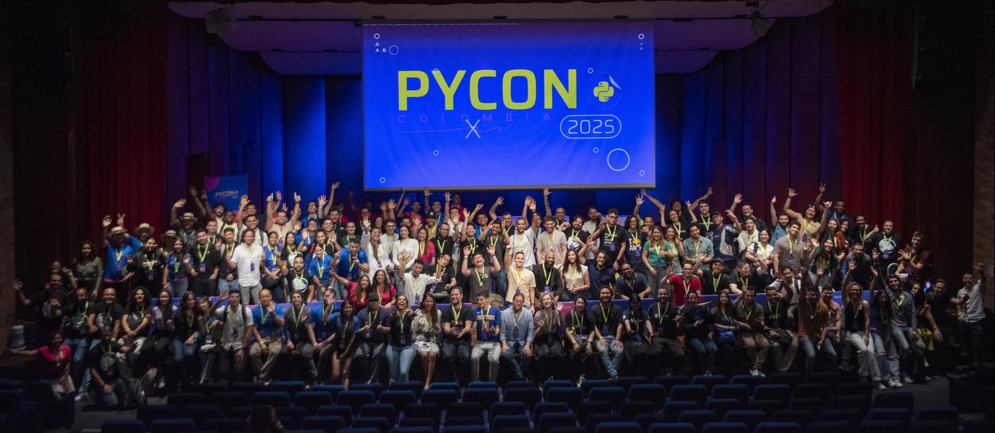 PyCon Colombia community moment