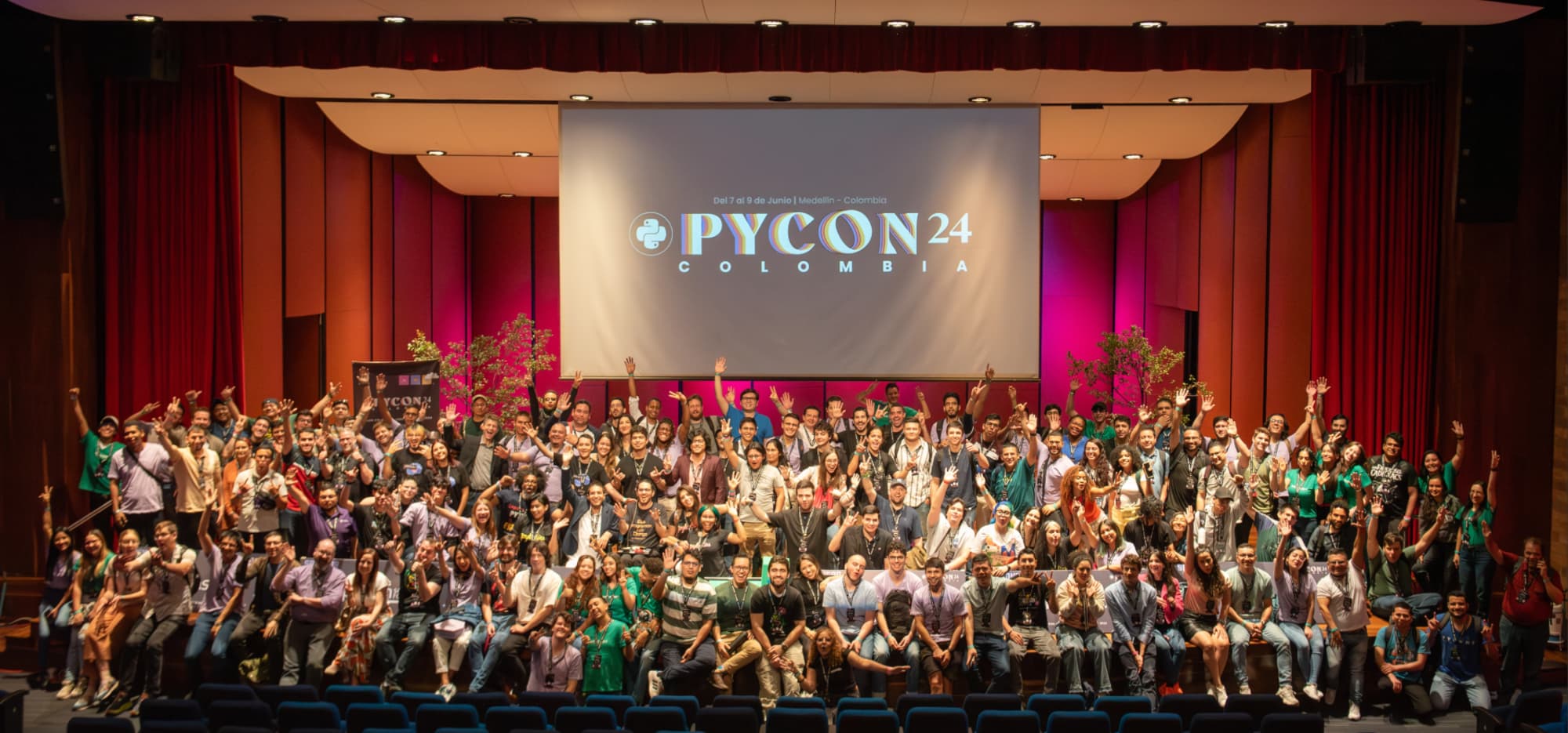 PyCon Colombia audience