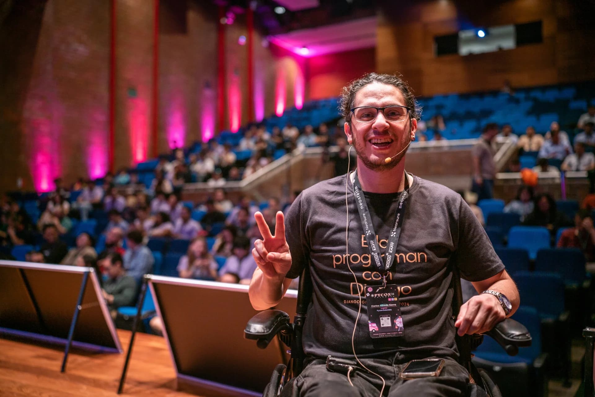PyCon Colombia keynote session